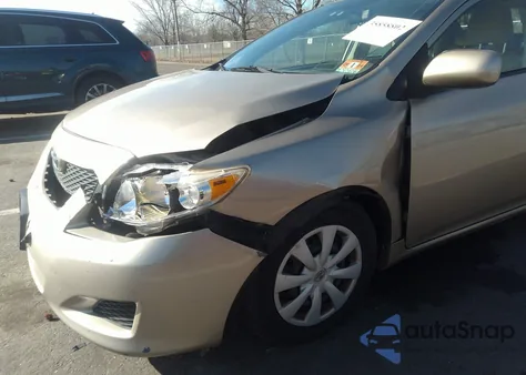 2010 Toyota Corolla Le из США, поврежденный, VIN 2T1BU4EE6AC228102